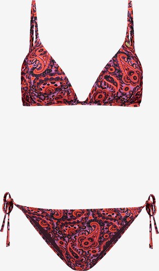 Bikini 'Romy' Shiwi di colore lilla / lavanda / rosso acceso, Visualizzazione prodotti