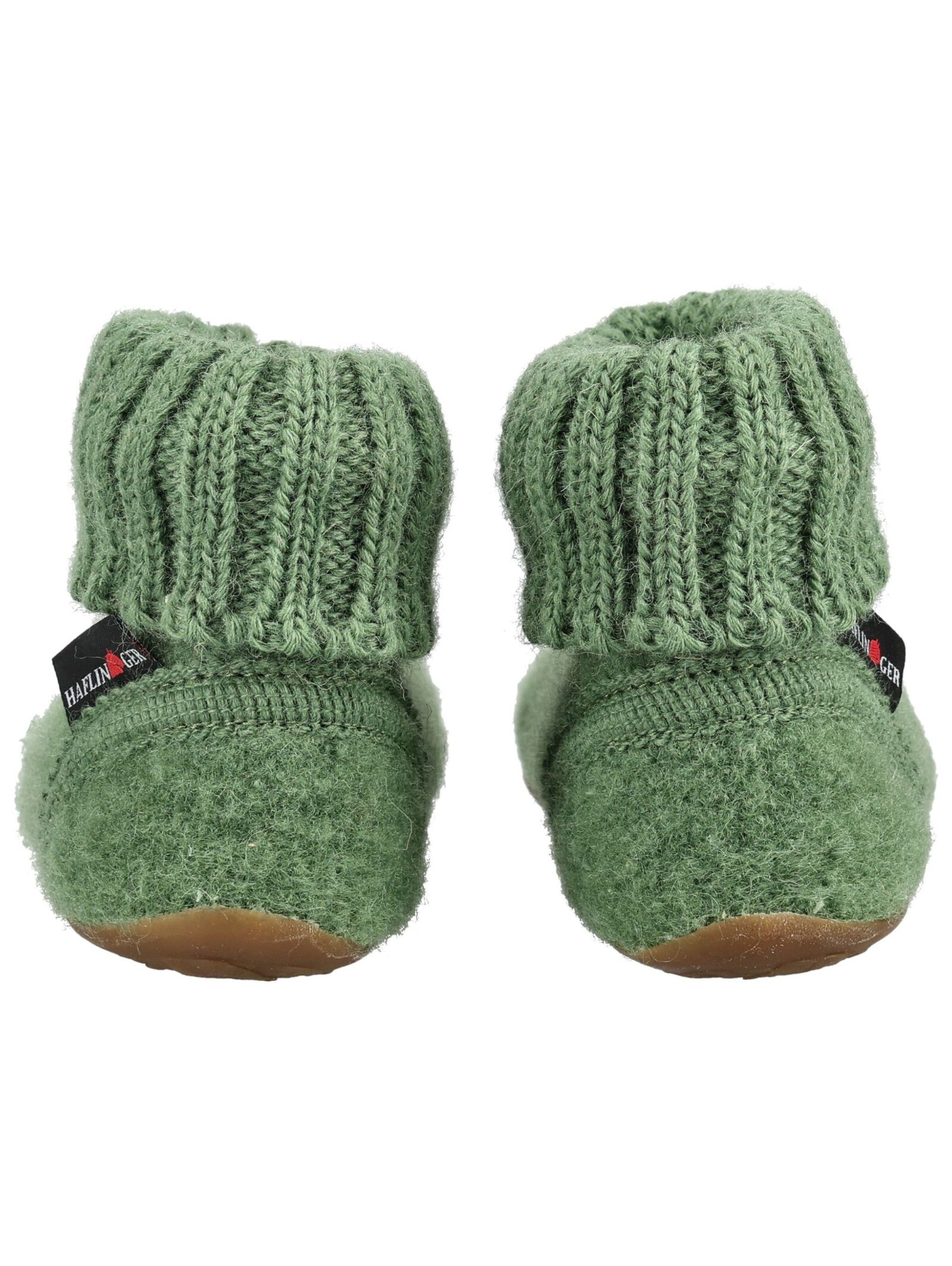 Pantoufle HAFLINGER en vert