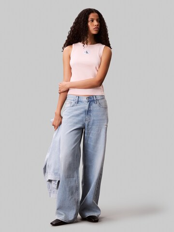 Calvin Klein Jeans Топ в Ярко-розовый