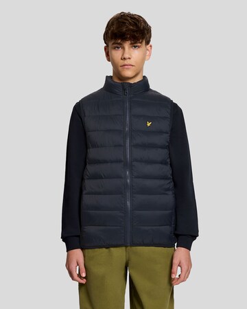 Lyle & Scott Bodywarmer in Blauw: voorkant