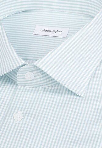 SEIDENSTICKER Slim fit Overhemd in Groen