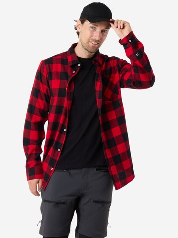 Denim Factory Regular fit Overhemd 'Denver' in Rood: voorkant