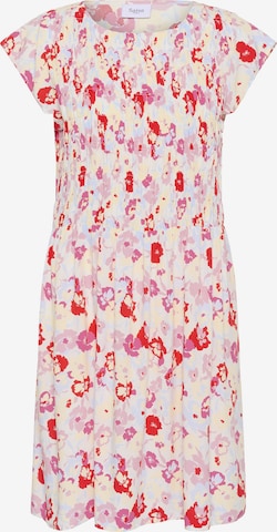 SAINT TROPEZ - Vestido 'Gisla' em mistura de cores: frente