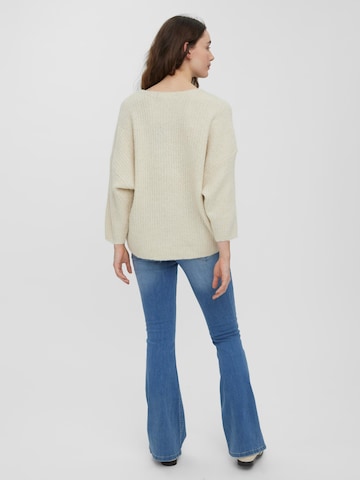 VERO MODA Pullover 'Julie' i beige