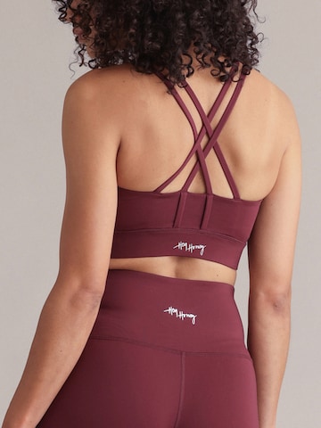 Hey Honey - Acampanado Leggings en lila