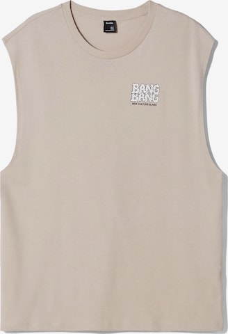 Bershka Shirt in Beige: front