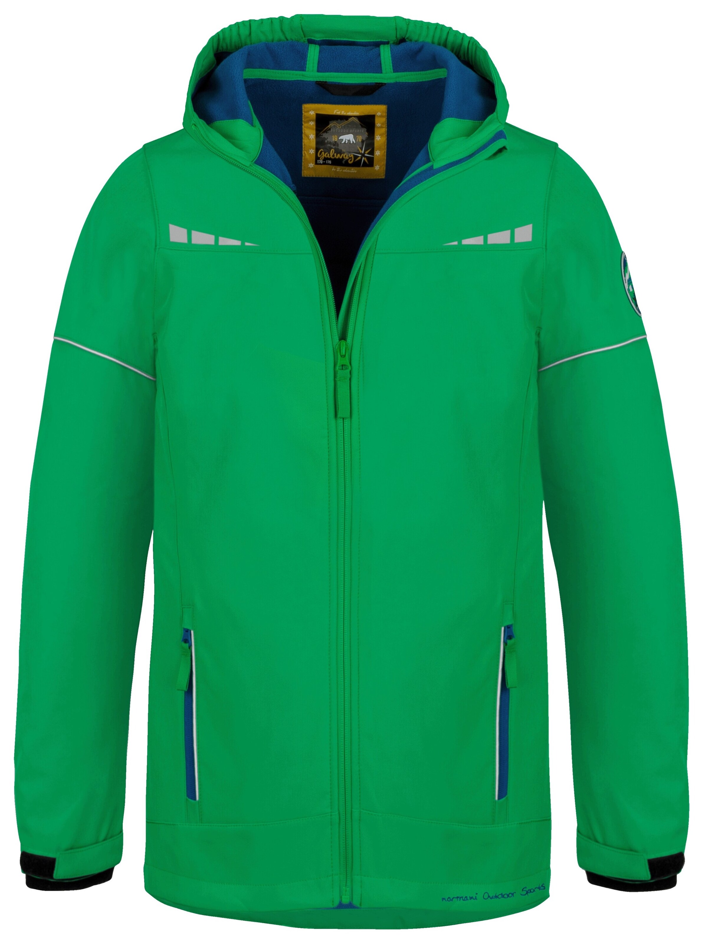 Veste outdoor 'Galway' normani en vert