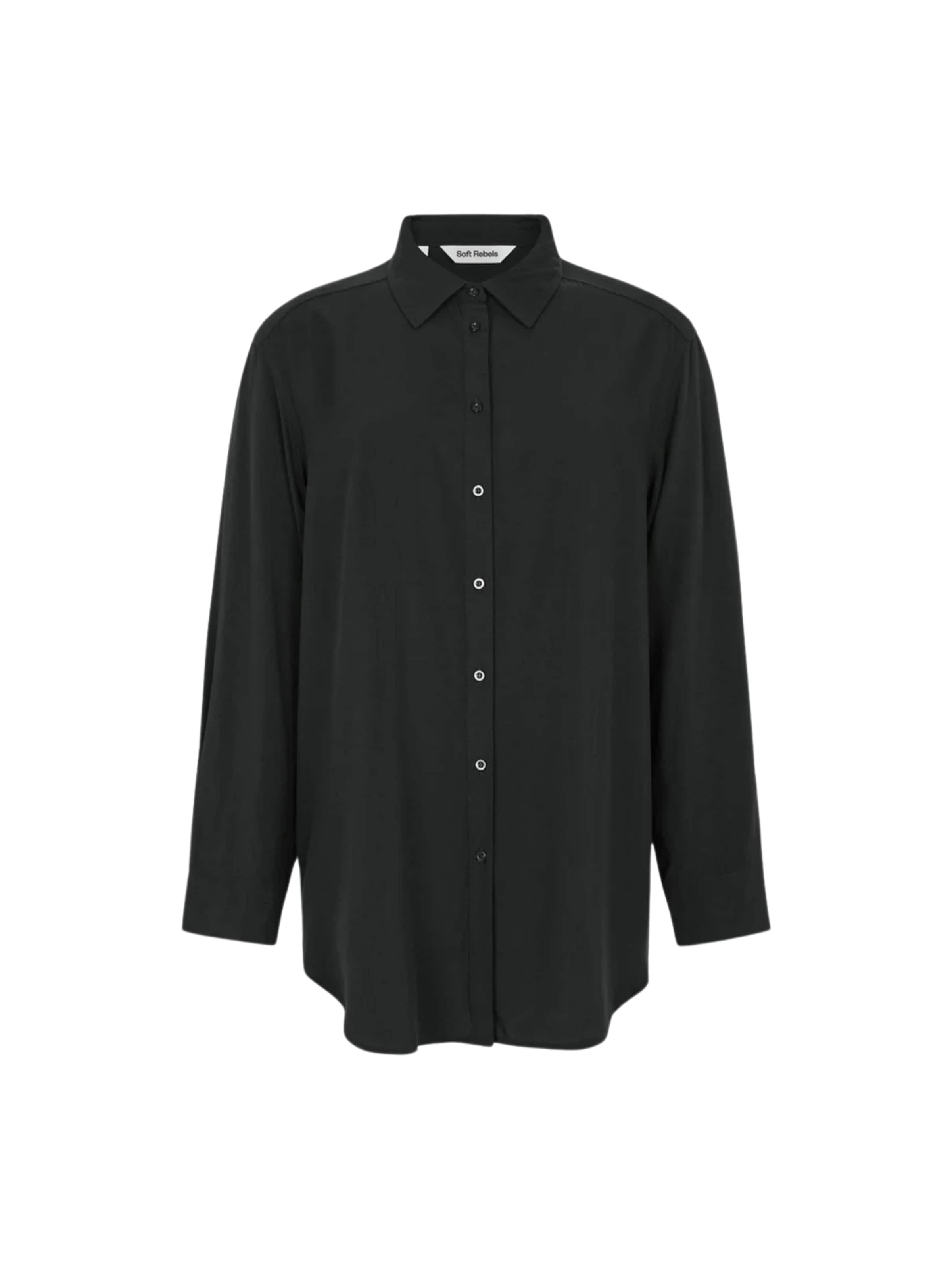 Camicia da donna 'SRFreedom' di Soft Rebels in nero: frontale