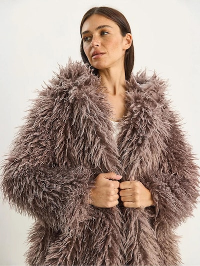 Bianco Lucci Sobretudo de inverno em mocha, Vista do artigo