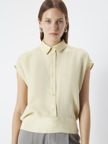 Ipekyol Blouse in Geel: voorkant