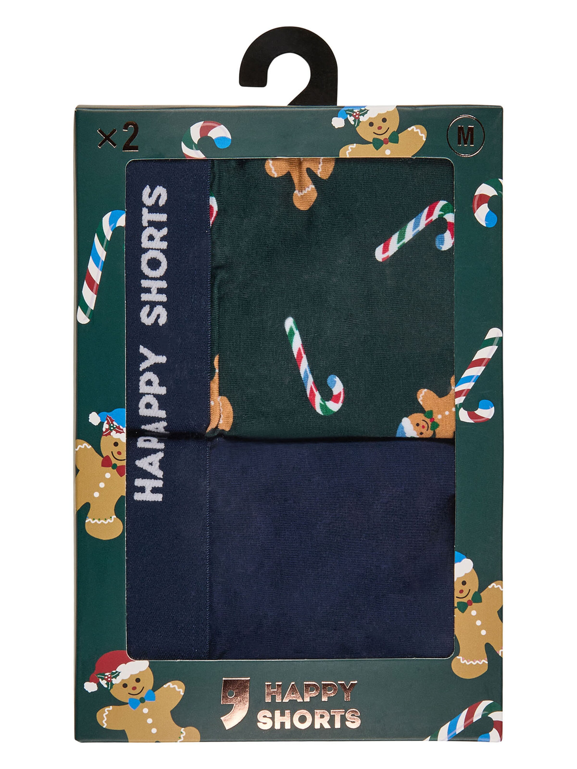 Happy Shorts Boxer shorts 'Christmas' in Blue