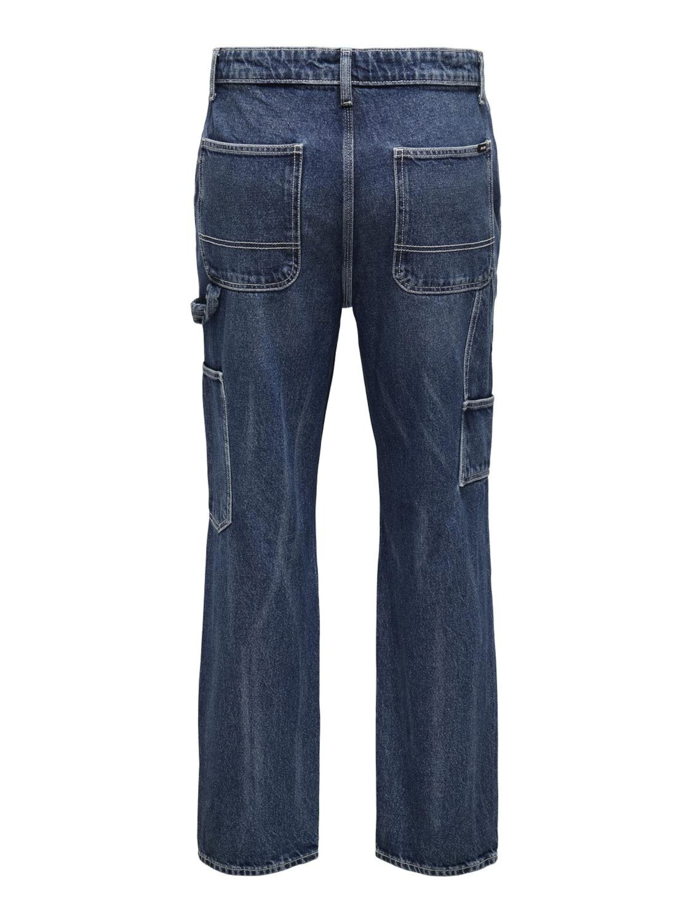 Regular Jean 'ONSEdge' Only & Sons en bleu