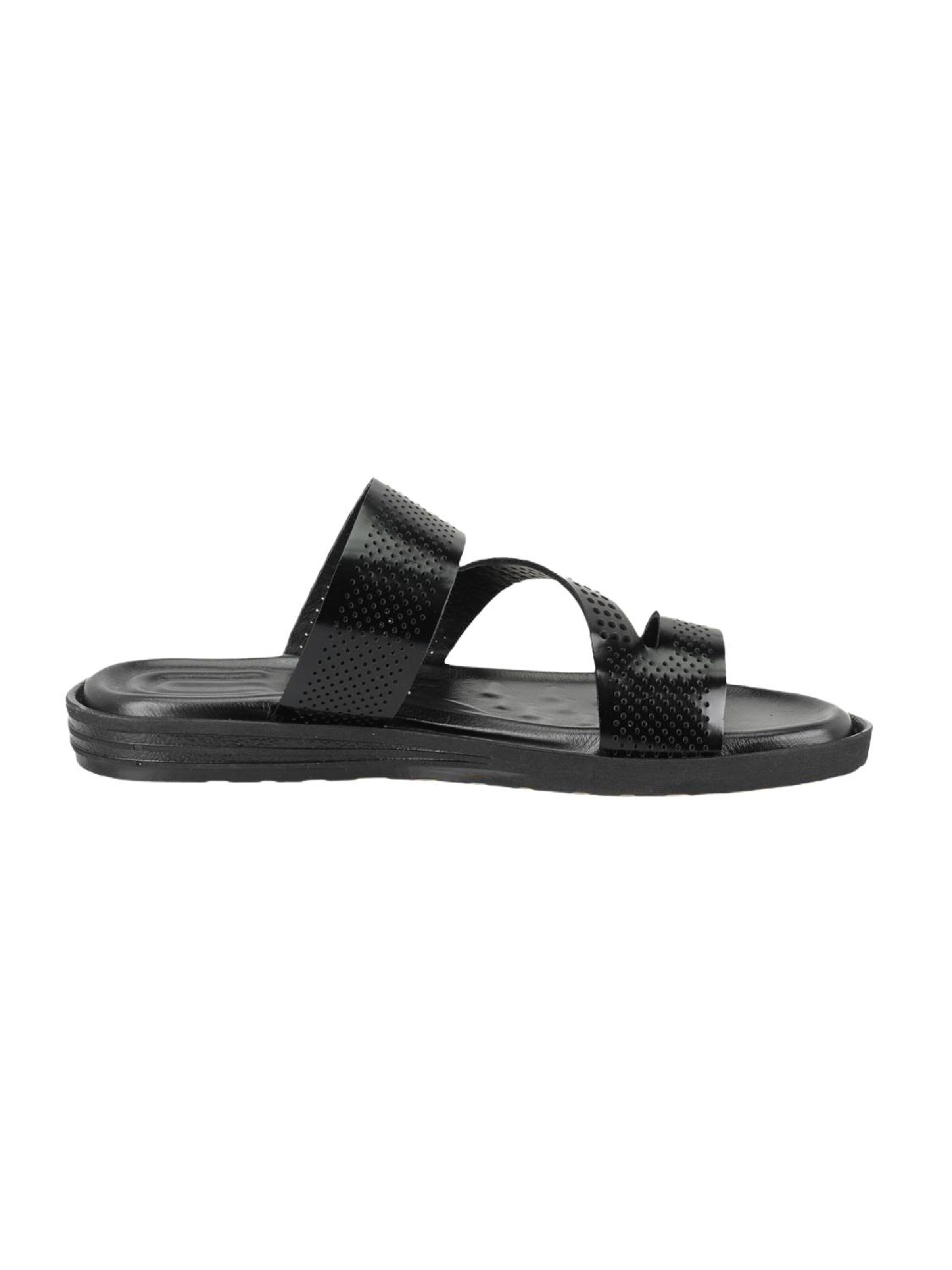 Desa Slippers 'Sandalen' in Black