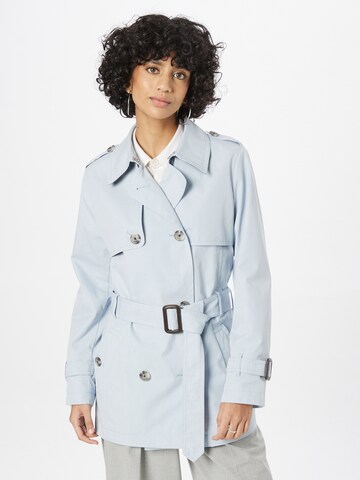 ESPRIT Between-seasons coat in Blue: front