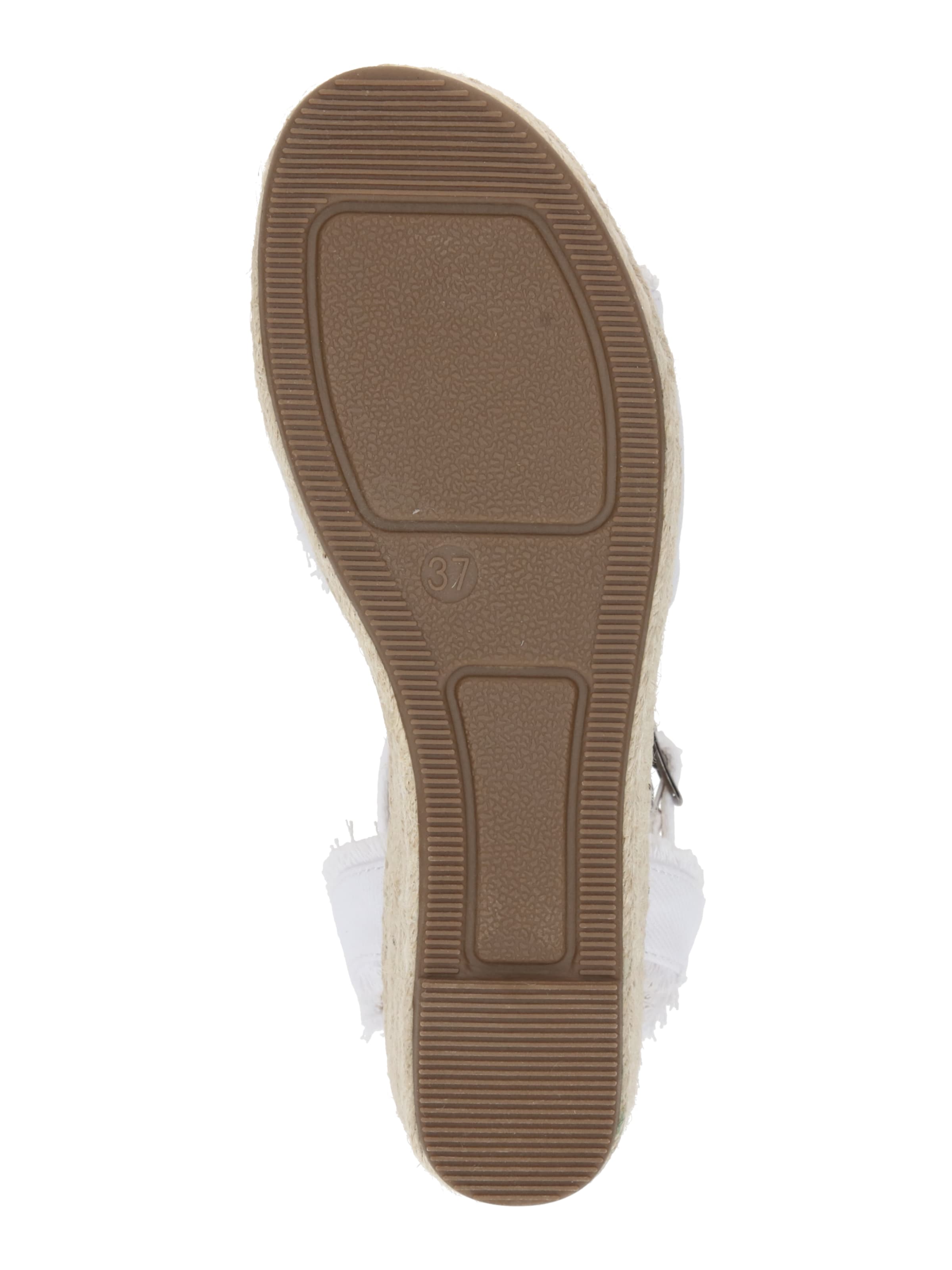 balta ABOUT YOU Basutės su dirželiais 'Leni'