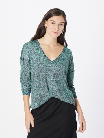 Pull-over IKKS en vert : devant