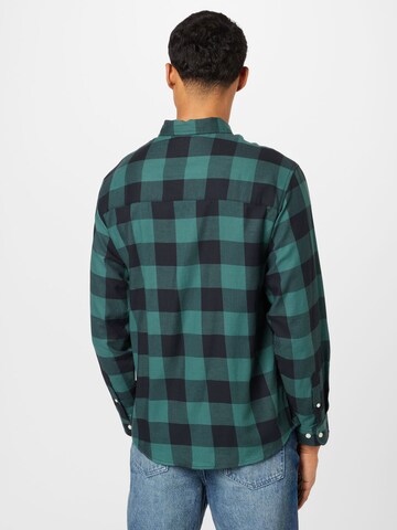 Redefined Rebel Regular fit Button Up Shirt 'Owen' in Green