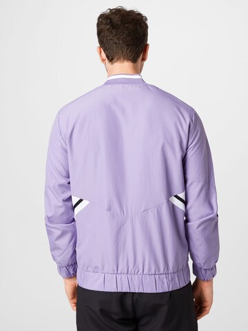 ADIDAS SPORTSWEAR Training Jacket 'Real Madrid Anthem' in Purple