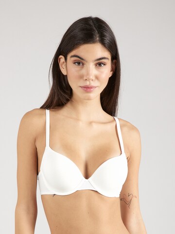 ESPRIT T-shirt Bra in White: front