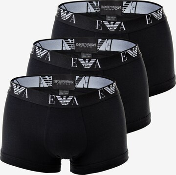 Boxers Emporio Armani en noir : devant