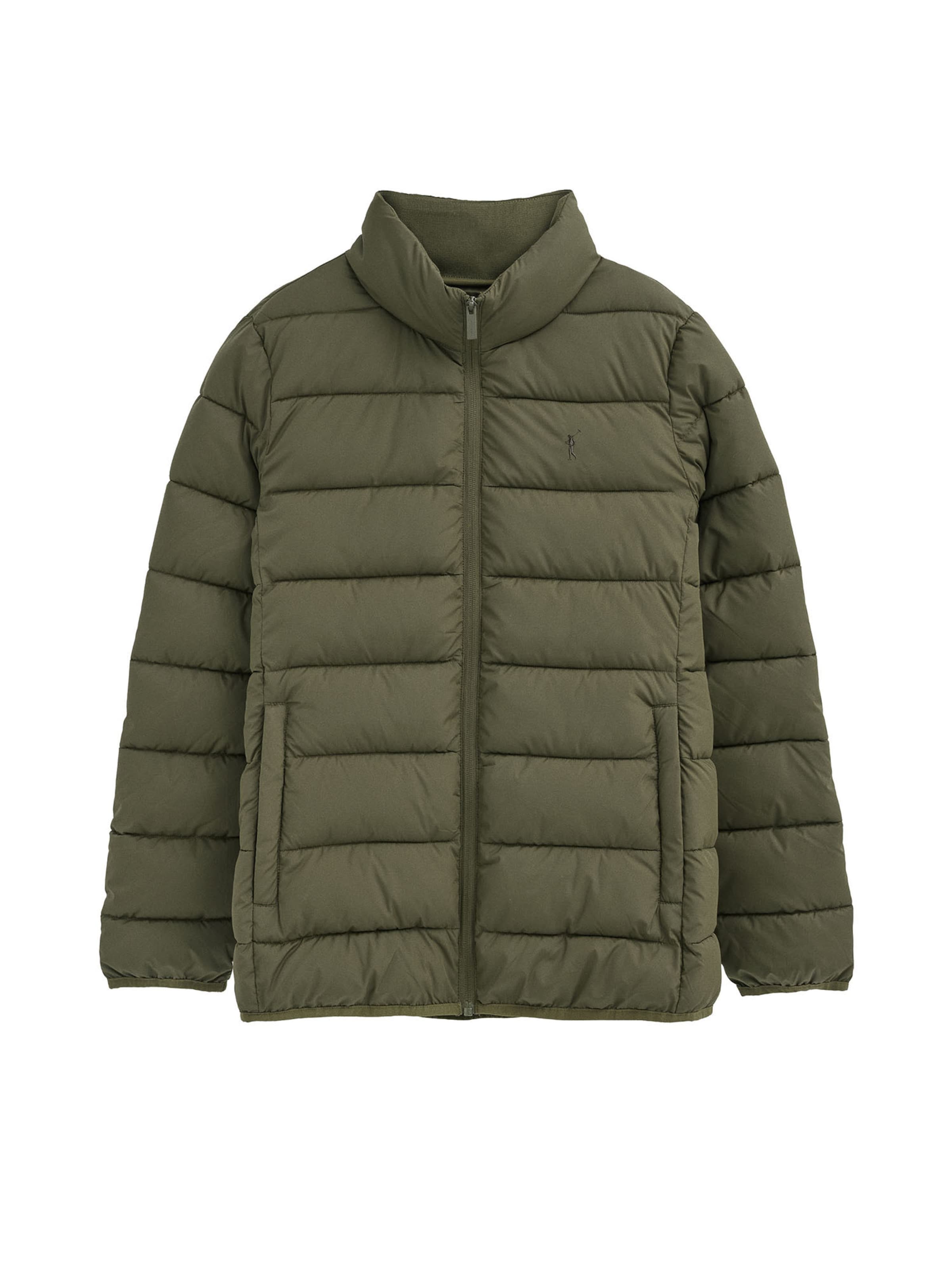 Polo Club Winterjacke in Grün: Vorderseite