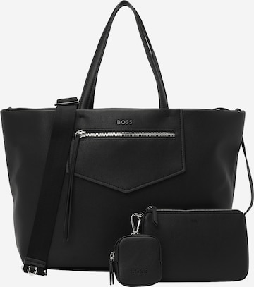 BOSS Black Shopper 'Justy' in Schwarz