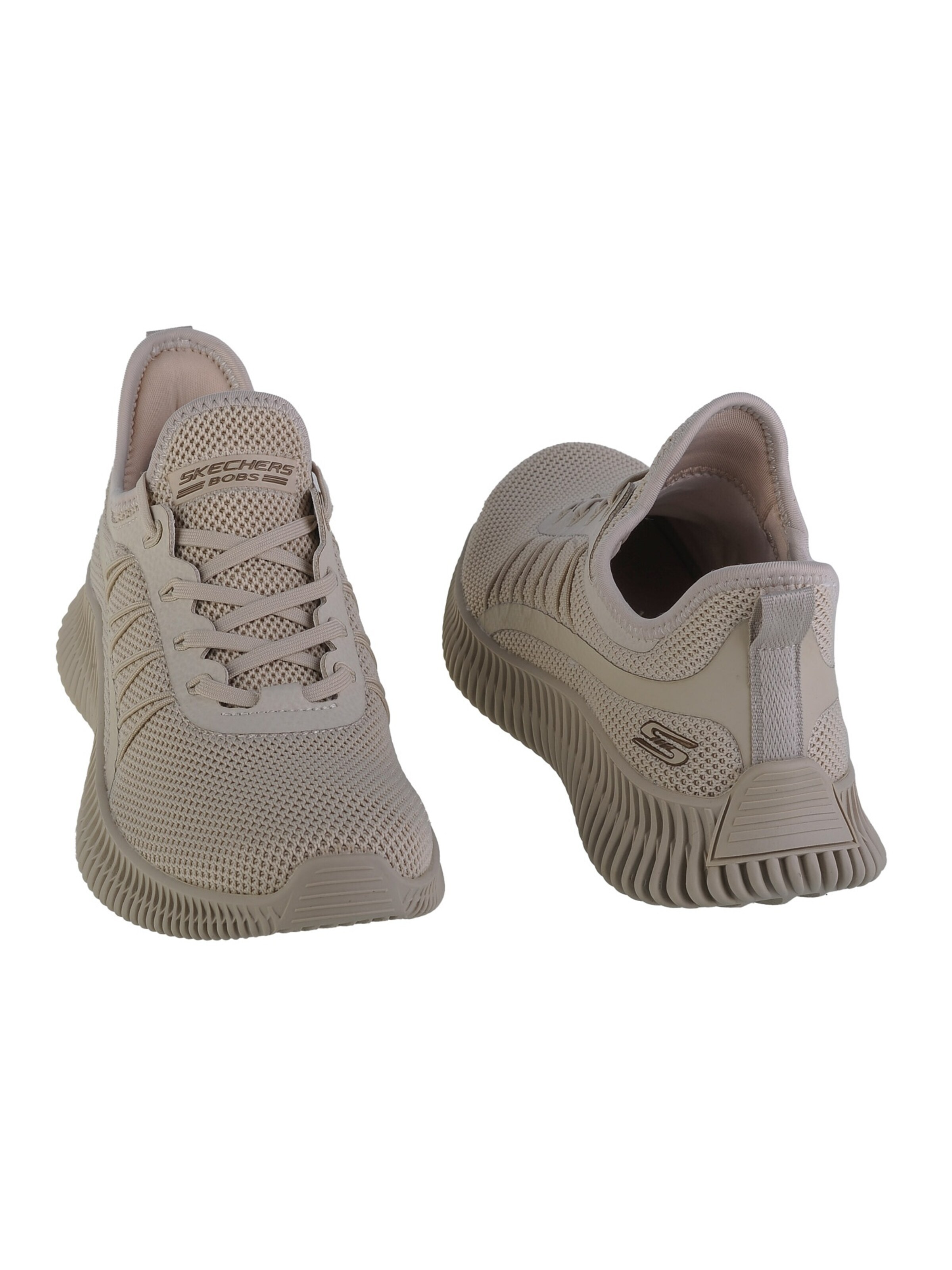 SKECHERS Sneakers laag 'Bobs Geo-New Aesthetics' in Beige