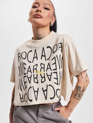 ROCAWEAR T-Shirt in Beige