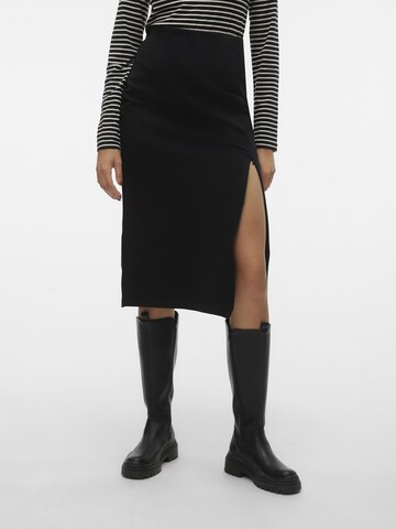 VERO MODA Skirt 'HIRSE' in Black: front