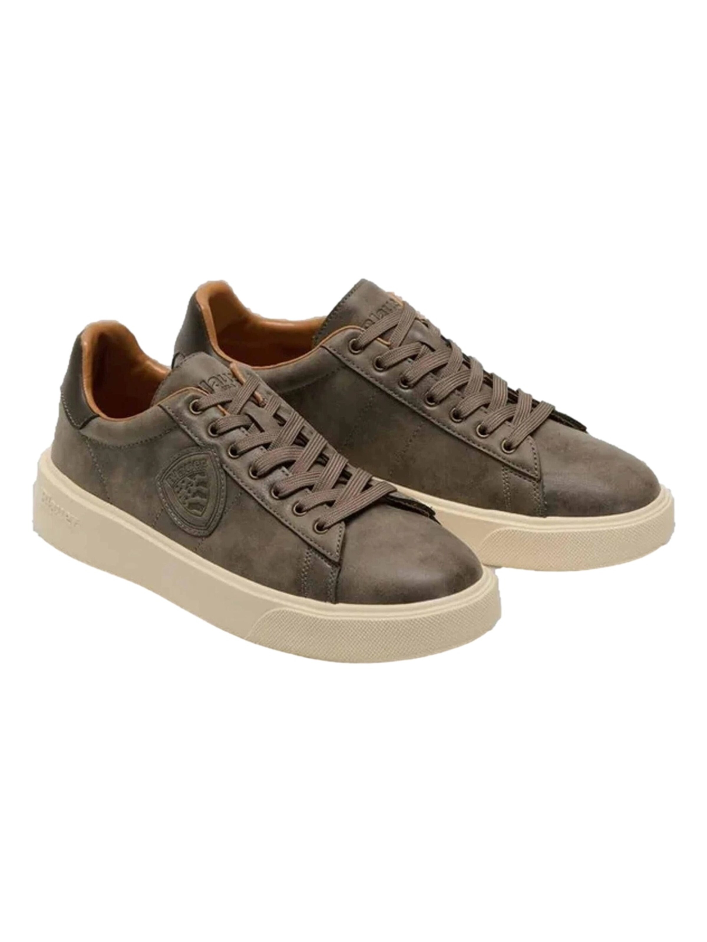 Blauer.USA Sneakers laag 'Buck 01' in Bruin
