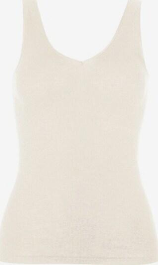 Hanro Top ' Woolen Silk ' in creme / offwhite, Produktansicht