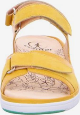 Ganter Sandale in Gelb