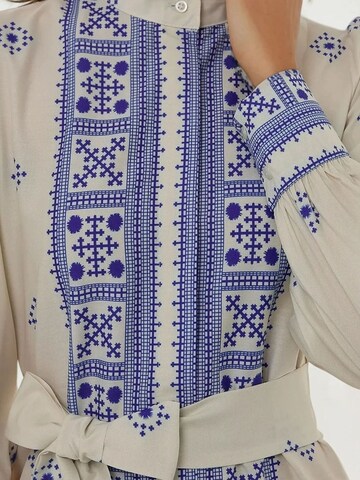 Hiccup Dress in White