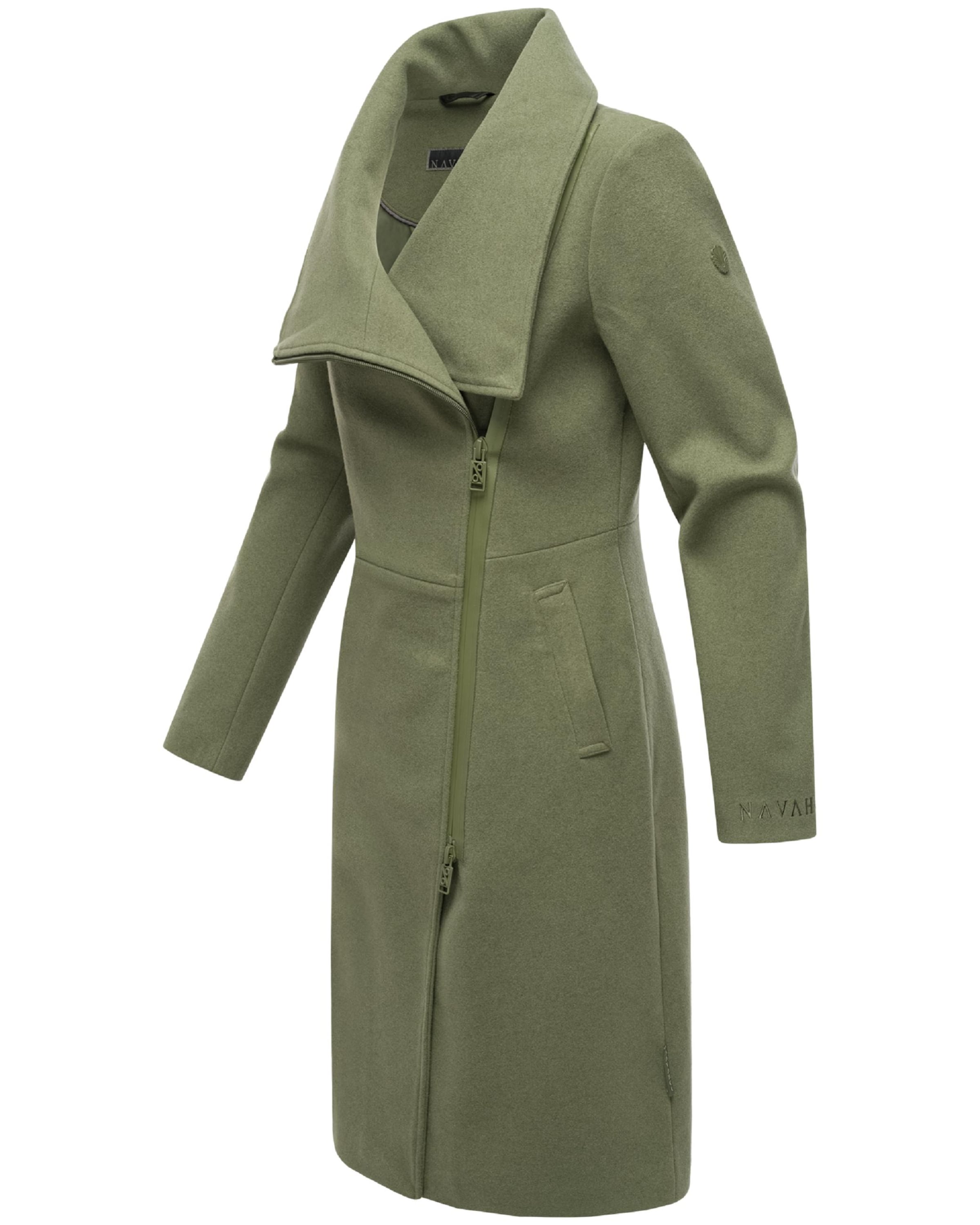 Cappotto di mezza stagione 'Samtrose' di NAVAHOO in verde
