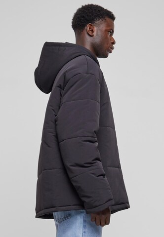 Urban Classics Winter Jacket in Black