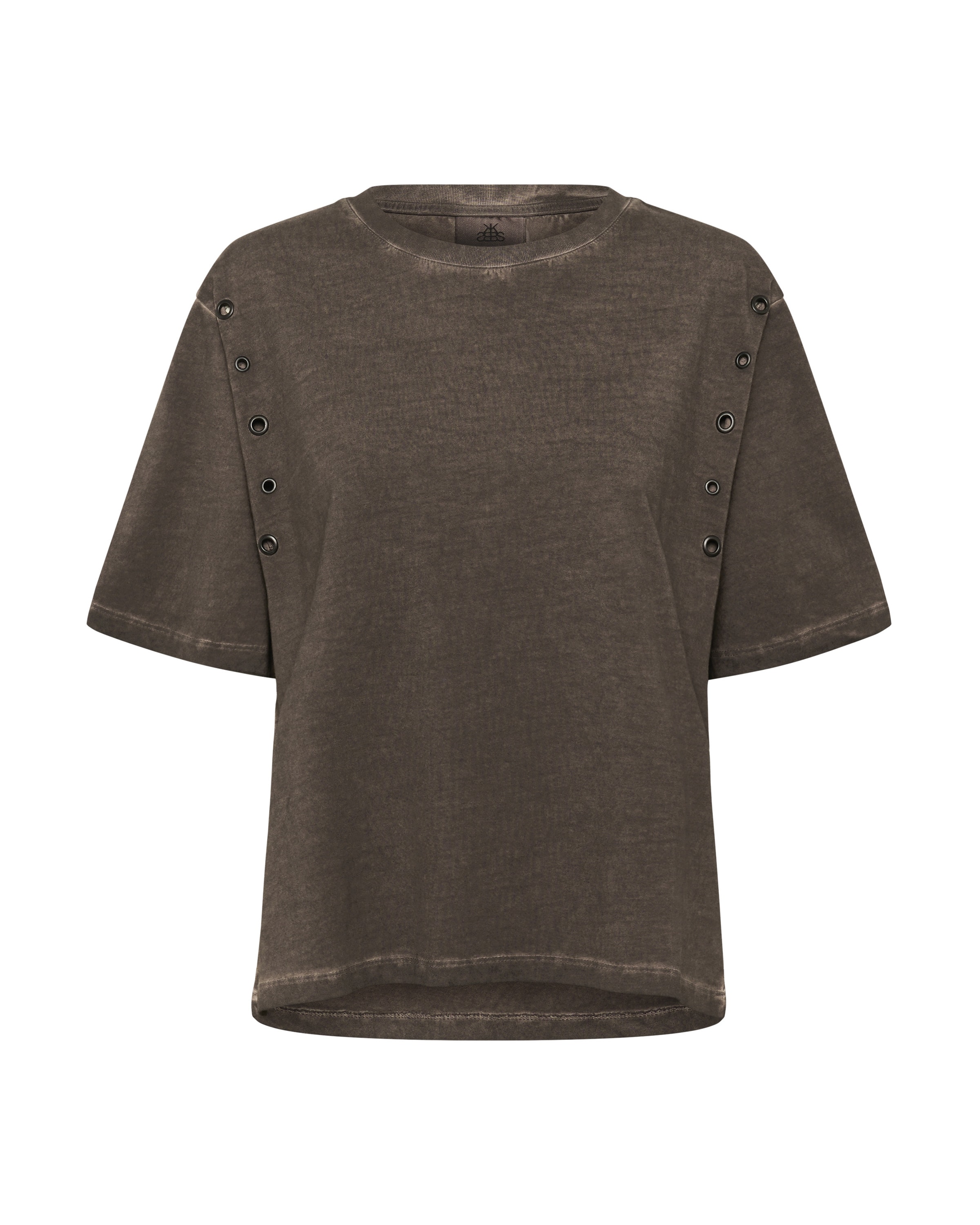 KAREN BY SIMONSEN Shirt in Bruin: voorkant