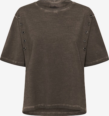 KAREN BY SIMONSEN T-Shirt in Braun: Vorderseite