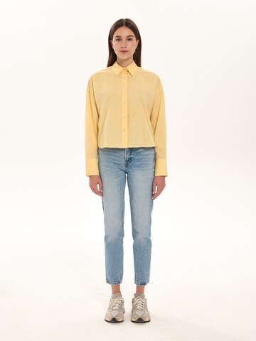 NOWIHT Blus 'Apolline' i gul