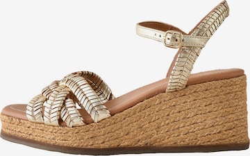 Sandales à lanières 'Forever Comfort' Next en or : devant