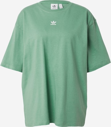 ADIDAS ORIGINALS Футболка 'Essentials' в Зеленый: спереди