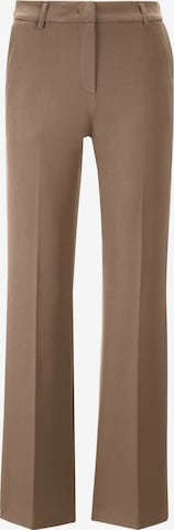 Pantalon à plis 'Palazzo' MADELEINE en beige : devant