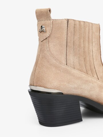 Bottines Scalpers en beige