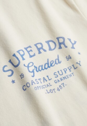 T-Shirt Superdry & Co en blanc