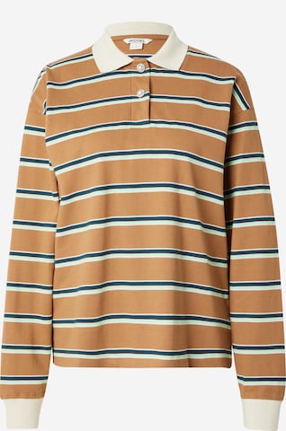 Monki Tričko - Hnedá: predná strana