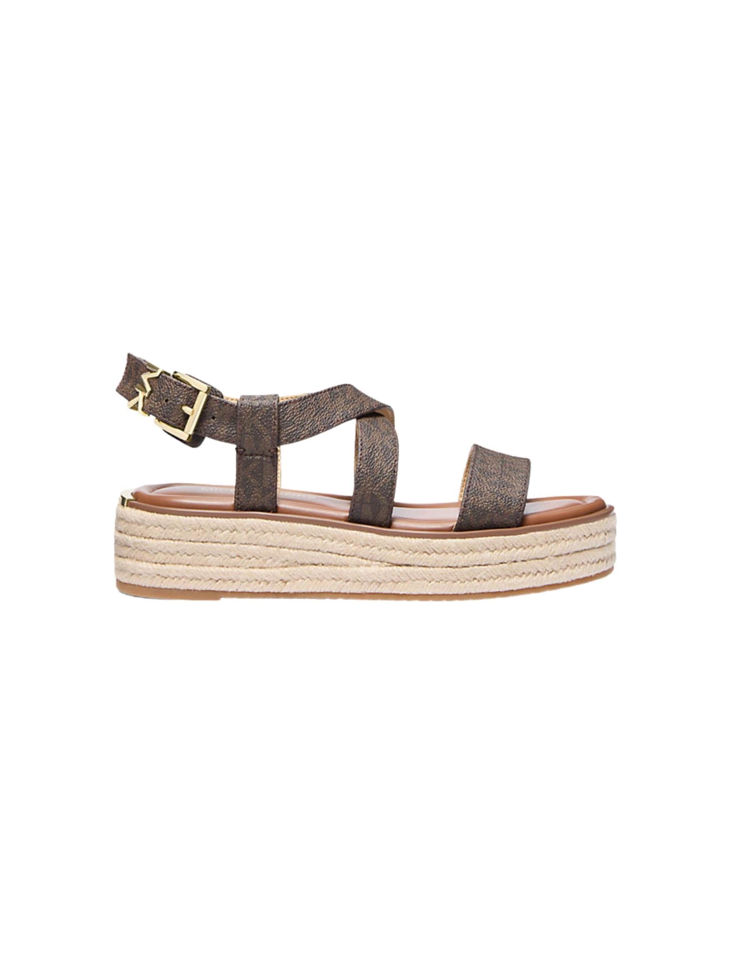 Michael Kors Sandal 'LYNN' in Brown: front