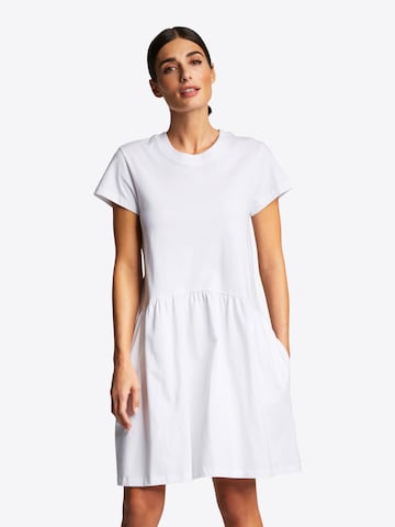 Rich & Royal Sukienka w kolorze biały: przód
