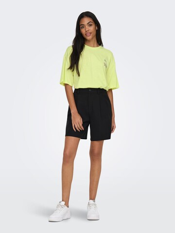 ONLY - Camisa oversized 'LIV' em amarelo