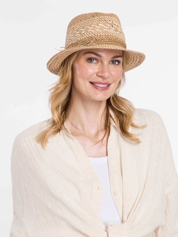 LOEVENICH Hut in Beige: Vorderseite