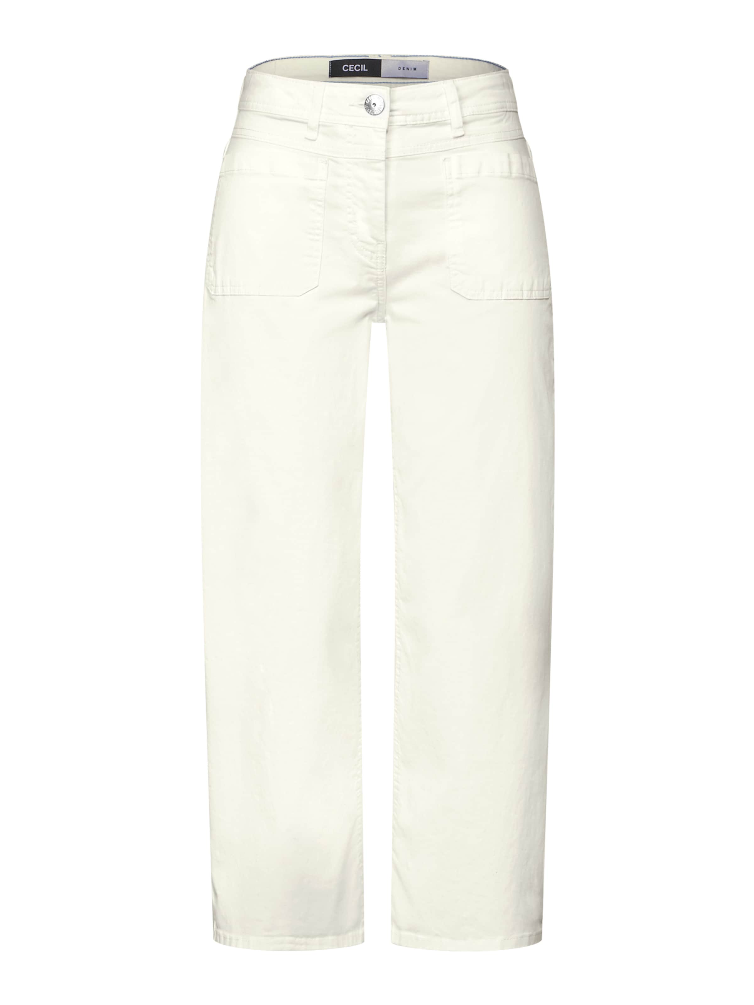 CECIL Loose fit Jeans in White: front
