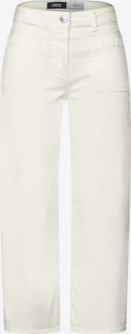 balta CECIL Laisvas Džinsai: priekis